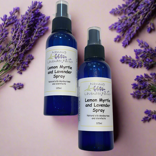 Lemon Myrtle and Lavender Spray 125ml