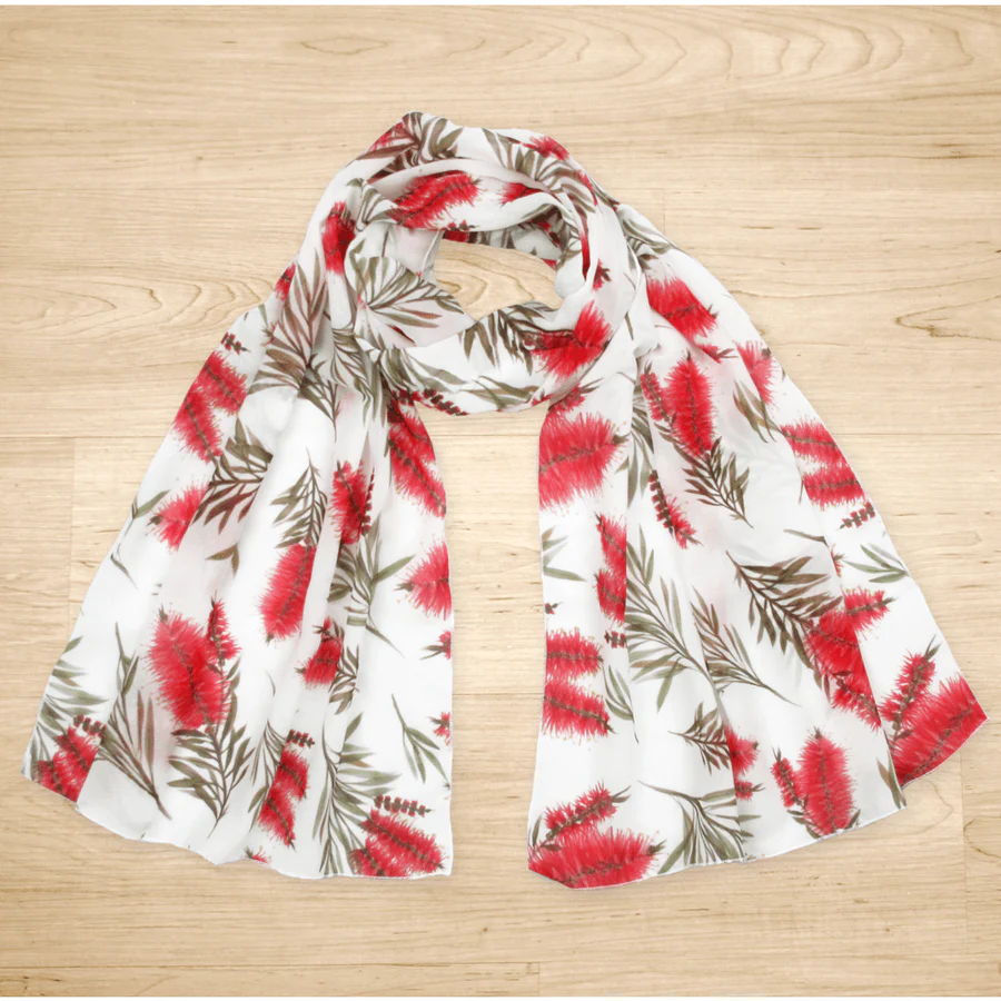 Scarf - Australian Bottlebrush