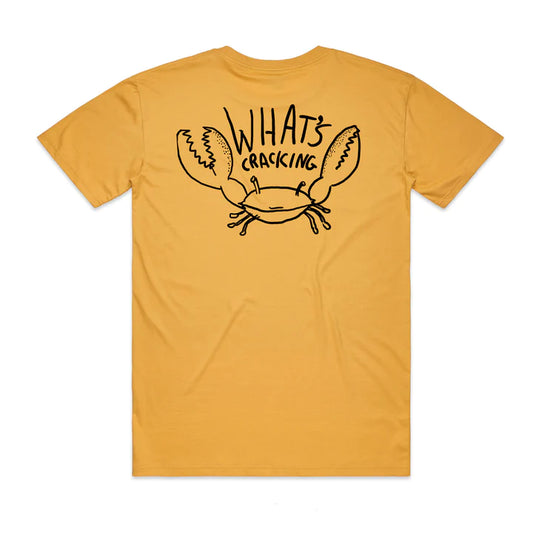 Men's Printed T Shirt - Original Artwork - What's Cracking