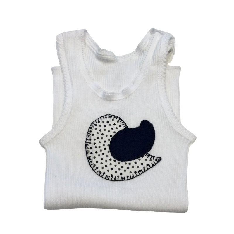 Hand Appliqued Singlets Size -000